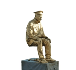 birthday Gold Man Living Statue