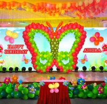 birthday Royale Stage Decoration with Entertainment