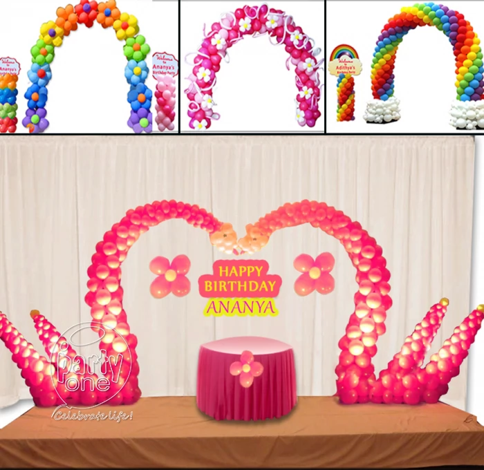 birthday Elite Entrance  Stage Decoration