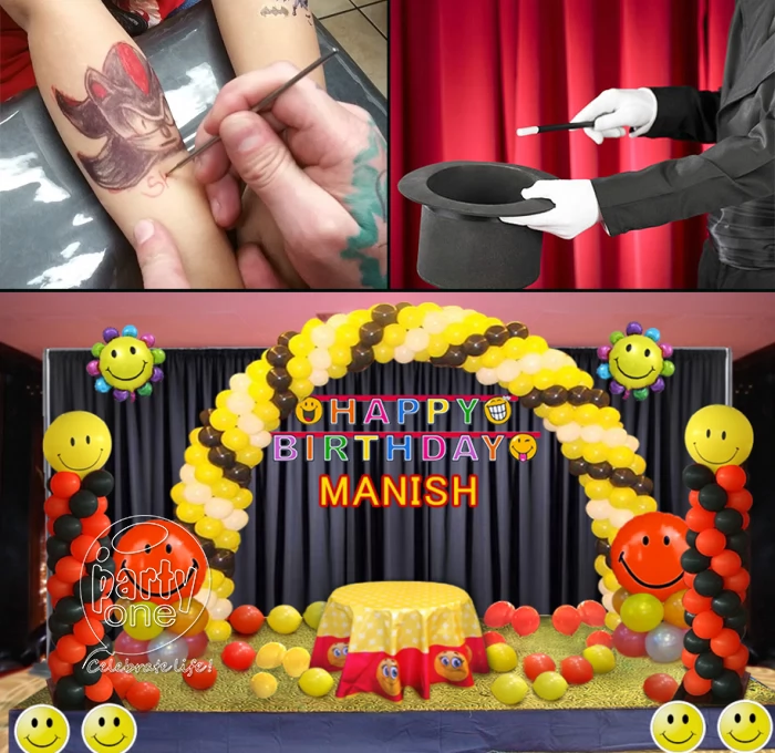 birthday Premium Stage Decoration with Entertainment