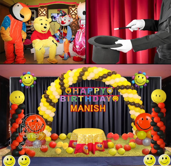 birthday Premium Stage Decoration with Entertainment