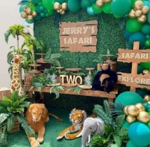 birthday Jungle Magic Theme Decoration