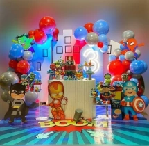 birthday Super Hero Theme Decoration