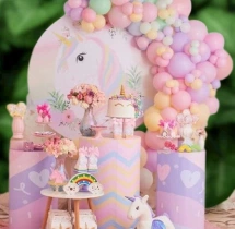 birthday Unicorn Theme Decoration