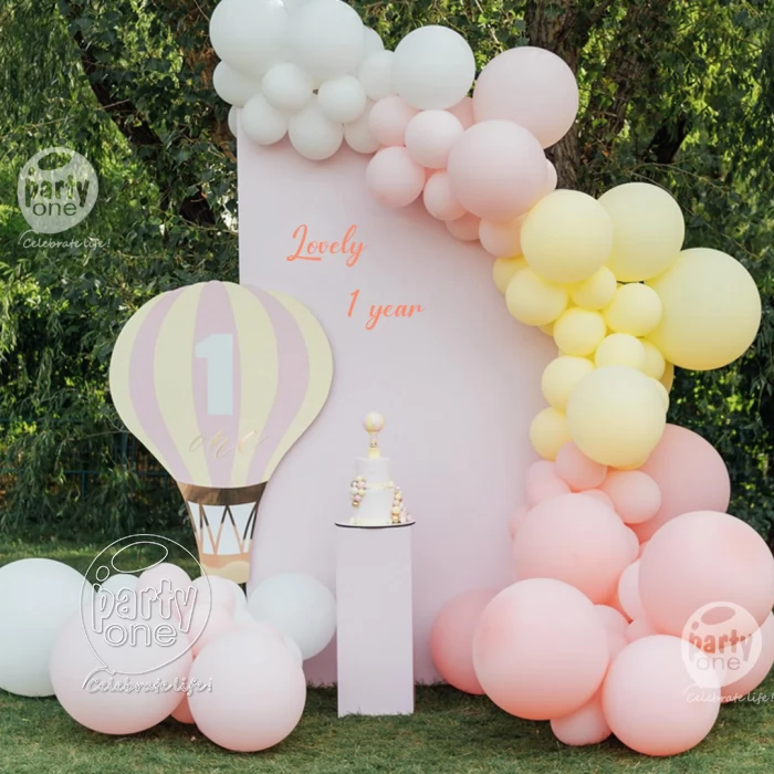 birthday Half Arch Lovely Balloon Decor