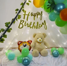 birthday Jungle Safari Theme Kids Canopy Decoration