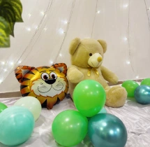 birthday Jungle Safari Theme Kids Canopy Decoration