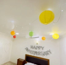 decorations Happy Anniversary Ceiling Lantern Decoration