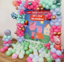 birthday Peppa Pig Theme Birthday Decoration