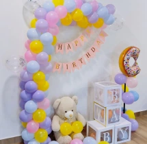 birthday Candy Theme Balloon Arch Decoration