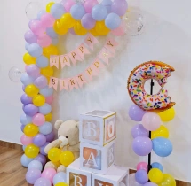 birthday Candy Theme Balloon Arch Decoration