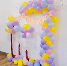 birthday Happy Birthday Multicolor Balloon Decoration