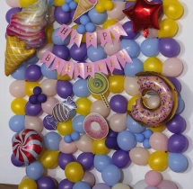 birthday Delightful Candy Land Birthday Decoration