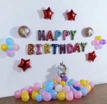 birthday Surprise Unicorn Birthday Wall Decoration