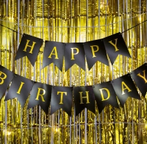 decorations Golden Glam Bachelor Birthday Decoration