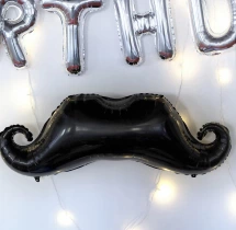 birthday Silver and Black Baby Boy Birthday Decor