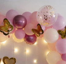 decorations Sweet Pink and White Oh Baby Decoration