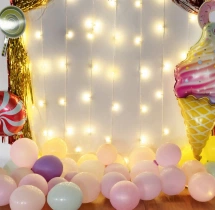 birthday Candy Land Glow Birthday Decoration