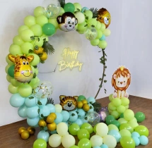 birthday Safari Splendor Ring Birthday Decoration