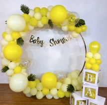 decorations Sunshine Swirl Baby Shower Ring Decoration