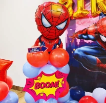 birthday Marvel Spiderman Theme Decoration