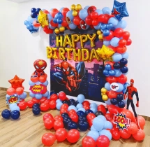 birthday Marvel Spiderman Theme Decoration