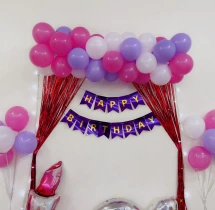 birthday Girls Lipstick Theme Birthday Decoration