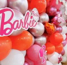 birthday Fantasy Barbie Theme Wall Decoration