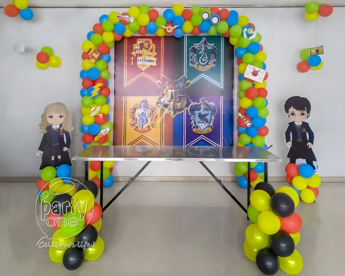 birthday Harry Potter Theme Balloon Decoration