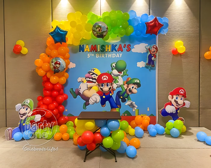 birthday Super Mario Bros Kids Birthday Decor