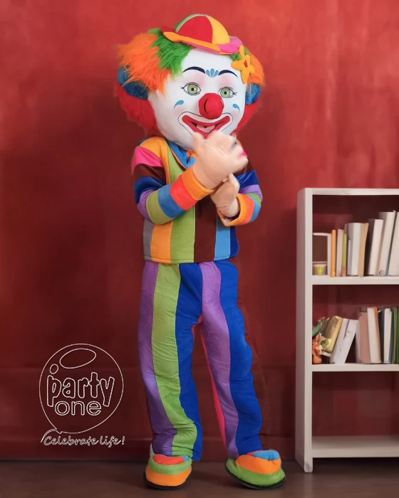 birthday Joker Cartoon Character Mascot