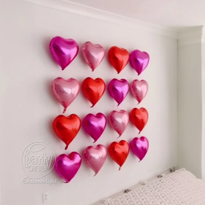 decorations Heart Wall Valentine Decortions at Home