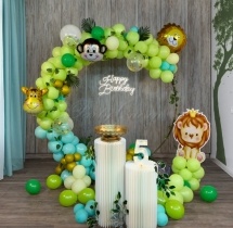 birthday Safari Splendor Ring Birthday Decoration