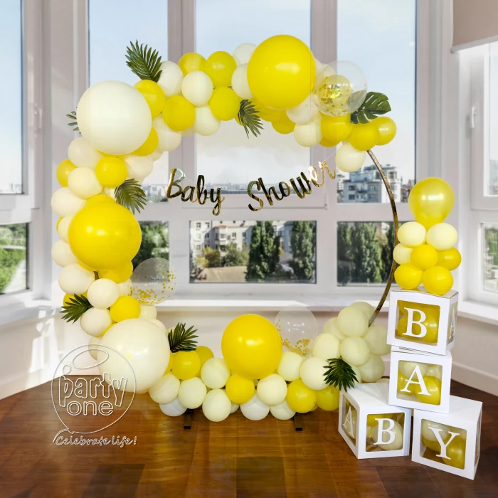 decorations Sunshine Swirl Baby Shower Ring Decoration