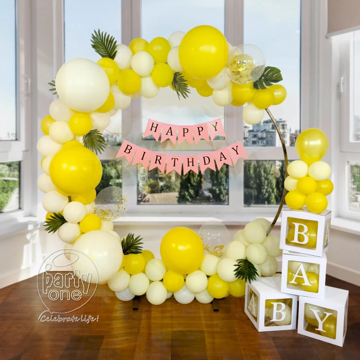 birthday Sunshine Swirl Birthday Ring Decoration