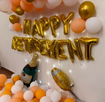 decorations Retirement Cheers Balloon Decoration