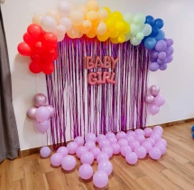 decorations Rainbow Welcome Baby Girl Decoration