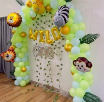 birthday Roaring Wild One Jungle Birthday Decor