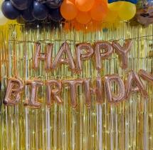 birthday Gilded Construction Theme Birthday Decor