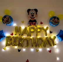 birthday Mickey Mouse Birthday Theme Decoration