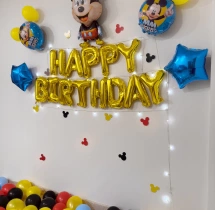 birthday Mickey Mouse Birthday Theme Decoration