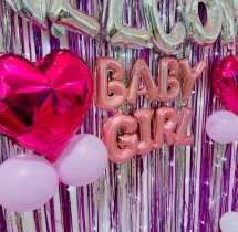 decorations Cute Baby Girl Welcome Decoration