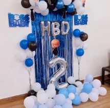 birthday Elegant Boss Baby Theme Decoration