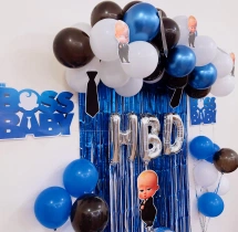 birthday Elegant Boss Baby Theme Decoration