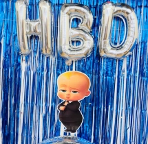 birthday Elegant Boss Baby Theme Decoration