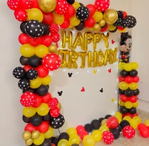 birthday Baby Boy Mickey Mouse Theme Decor