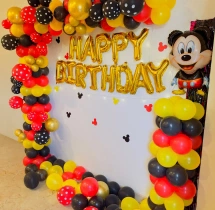 birthday Baby Boy Mickey Mouse Theme Decor