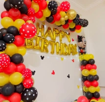 birthday Baby Boy Mickey Mouse Theme Decor