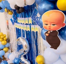 birthday Fancy Frill Boss Baby Birthday Decoration