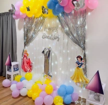 birthday Disney Princess Castle Theme Decoration